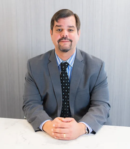 Portrait of Leonard Offutt, Essex Trust Officer